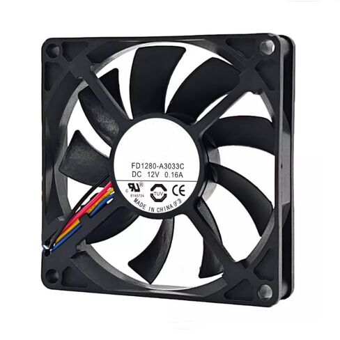 FD1280-A3033C DC 12V 0.16A 80x80x15mm 4-Wire Cooling Fan in Kuwait