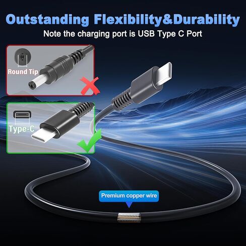 شاحن USB من النوع C بقدرة 65 وات متوافق مع الكمبيوتر المحمول Acemagic AX16 AX15 المتوافق مع Nimo N171 N171S N151 N152 N153 N154 N151S 17.3 بوصة 15.6 بوصة سلك إمداد الطاقة للكمبيوتر المحمول in Kuwait