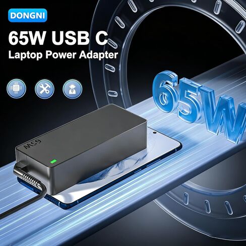 شاحن USB من النوع C بقدرة 65 وات متوافق مع الكمبيوتر المحمول Acemagic AX16 AX15 المتوافق مع Nimo N171 N171S N151 N152 N153 N154 N151S 17.3 بوصة 15.6 بوصة سلك إمداد الطاقة للكمبيوتر المحمول in Kuwait