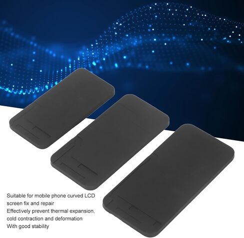 LCD Screen Adsorption Pad Rubber Material 3 Pcs Set for 13 Series - Temperature, Slip Proof, Wide Compatibility for Mobile Phone Repair in Kuwait