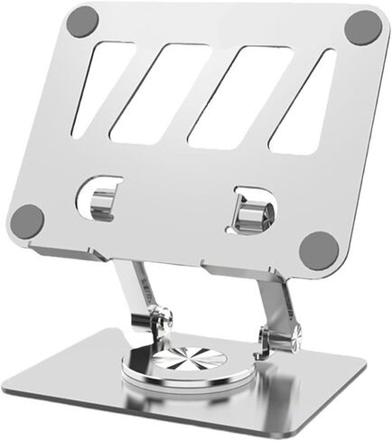 Stylishs Metal Stand Foldable & Adjustable Tablets Stand for 4-12.9inch Phones and Tablets Flexible Holder Stable Laptops in Kuwait