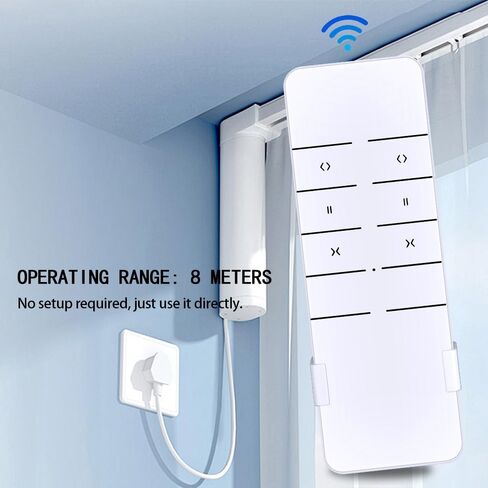AC123-02 2 Channel Wireless RF433.92 Controller Transmitter Remote, Working for Electric Blinds in Kuwait