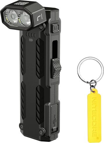 Nitecore EDC09 High CRl ثلاثة ألوان درجات حرارة قابلة للتعديل زاوية EDC مصباح يدوي العلامة in Kuwait
