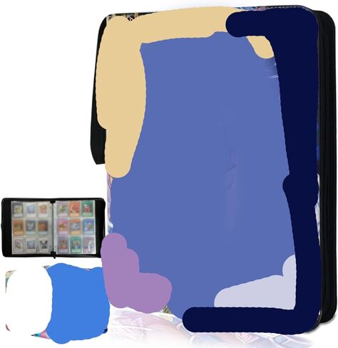 Trading YGO Card Binder, Fits 900 Cards Card Collector Album Holder,with 50 Removable Sleeves Toys Gifts for Boys Girls in Saudi Arabia