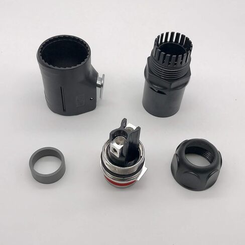 CNLINKO 2 Pin 50Amp Power Industrial Circular Connector, Male Plug & Female in-line Receptacles, Cable to Cable Connection, Rated 50amp, Outdoor Waterproof IP67, Screw Locking Termination in Kuwait