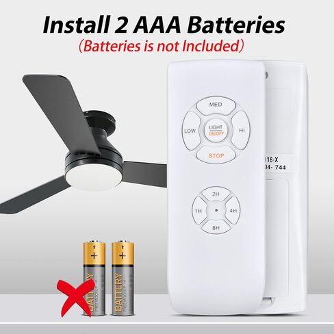 New Universal Remote Control Replacement for Hunter/Harbor Breeze/Westinghouse/Honeywell/QlACHlP Wireless Ceiling Fan lamp in Kuwait