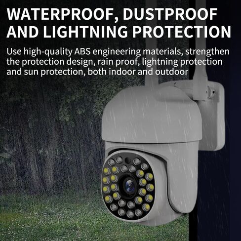 1Pcs Wireless Smart WiFi Camera System withNight Vision, Two-Way Talk, Motion Detection Alerts, Wireless Indoor Surveillance Camera for/Office/Sitting Monitoring in Kuwait