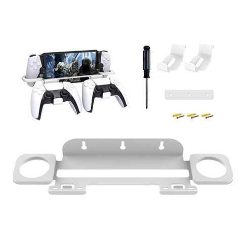 XinGeeek Wall Mount for PS5 Portal,Wall Mount Kit with 2 Detachable Controller Hooks for PlayStation 5 Accessories in Kuwait