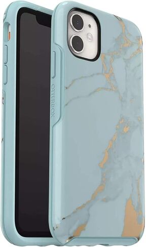 OtterBox Symmetry Series Case for iPhone 11, iPhone XR (ONLY) Non-Retail Packaging - Teal Marble in Saudi Arabia