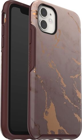 حافظة OtterBox Symmetry Series لهاتف iPhone 11 وiPhone XR (فقط) عبوة غير مخصصة للبيع بالتجزئة - رخام أزرق مخضر in Kuwait