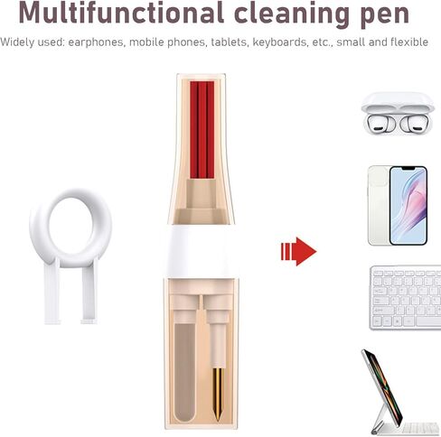 Gavigain Earbuds Cleaning Kit Multifunctional Cleaner Pen Keycap Puller Laptop Keyboard Phone Cleaner Portable Convenient in Kuwait