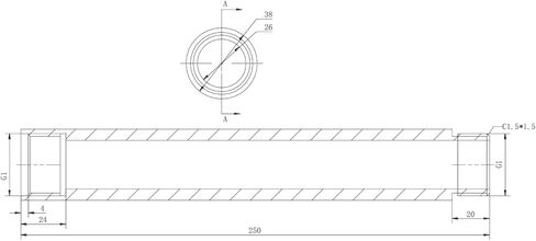 DS-1279ZJ Extendable Pole for Pendant Mount for Hikvision Brackets, Composite Fibre, White in Kuwait