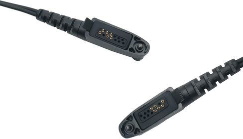 6 Pin Acoustic Tube Earpiece Headset with PTT Mic Compatible for Retc HD2 HD1 NR30 RT29 RT48 RT47 Ailunce HA1G HD1 HD2 EX500 GP328Plus Two Way Radio in Kuwait