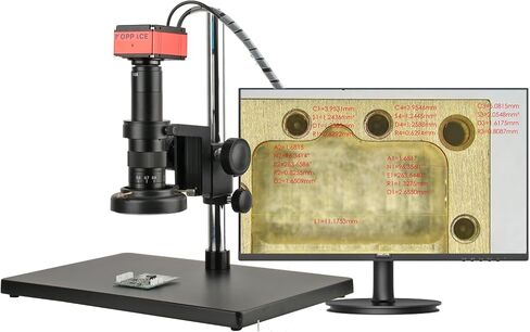 23X-174X HD Industrial Electron Microscope 4K Camera can be Connected to a Computer for Measurement and Photography in Kuwait