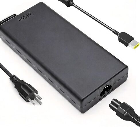 245W Slim Tip Charger Compatible with Lenovo Legion Pro 5 16IAX10H RTX5070Ti 16" Gaming Laptop ADL245SDC3A, Legion 5 15IRX10 RTX 5060 Laptop ADL245SLC3A Power Adapter Cord in Kuwait