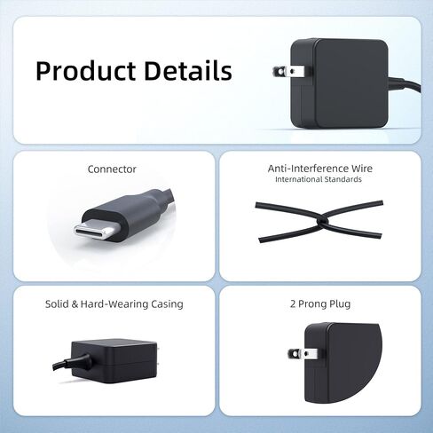 45W AC Charger Replacement Fit for Samsung Galaxy Chromebook XE930QCA XE931QCA, 2 XE530QDA 15.6"13.3", Go 14" XE345XDA-MA1TM Laptop Adapter Power Supply Cord in Kuwait