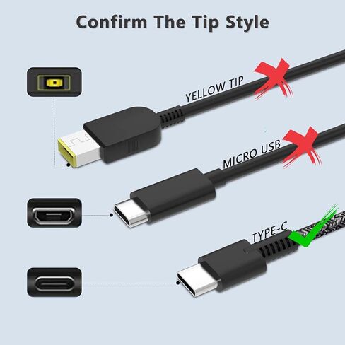 USB C Laptop Charger Compatible with HP Probook 4 G1a G1i G1q 16 14 AI PC 460 465 445 440 G11 Power Supply Adapter Cord in Kuwait