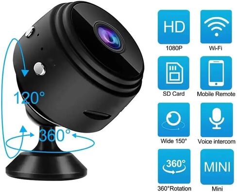 Mini Camera Recorder Security Surveillance Video Smart Home in Kuwait