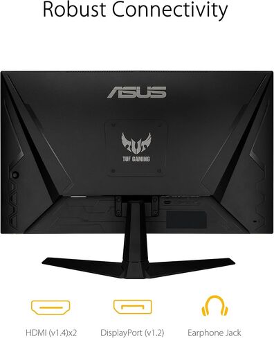 شاشة الألعاب ASUS TUF Gaming مقاس 27 بوصة بدقة 1080 بكسل (VG277Q1A) - دقة عالية كاملة، 165 هرتز (تدعم 144 هرتز) (متجددة) in Kuwait