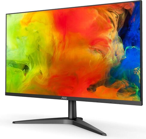 AOC 27B1H 27' Full HD 1920x1080 Monitor, 3-Sided Frameless, IPS Panel, HDMI/VGA, Flicker-Free (Renewed) in Kuwait
