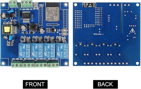 التيار المتناوب/تيار مستمر إمدادات الطاقة ESP32 مجلس التنمية مجلس التنمية للبرمجة اللاسلكية واي فاي 4 قناة قناة 5 فولت وحدة التتابع ESP32-WROOM-32E لاردوينو التيار المتناوب 90-250 فولت/تيار مستمر 7-30 فولت in Kuwait