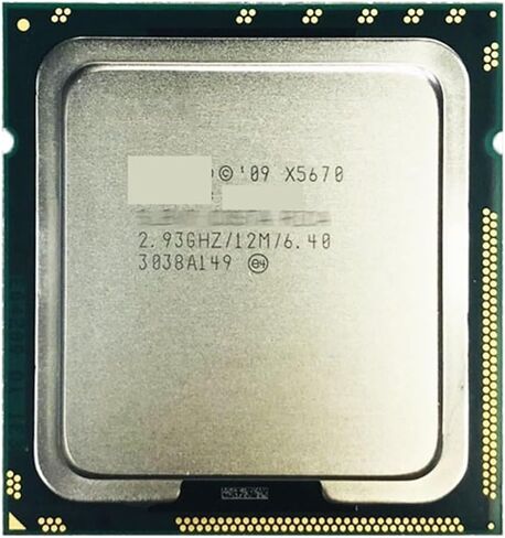 معالج وحدة المعالجة المركزية المستخدم X5670 2.933 جيجا هرتز اثني عشر خيط 12 متر 95 واط LGA 1366 in Kuwait