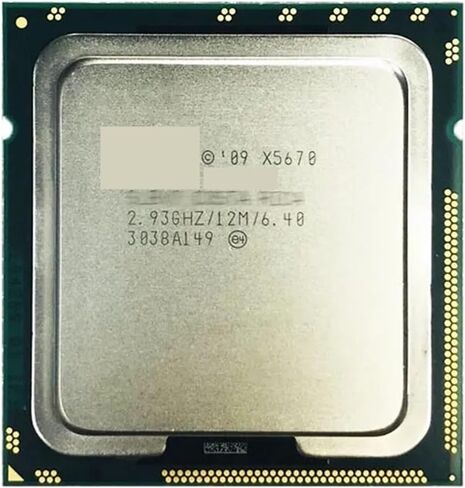 معالج وحدة المعالجة المركزية المستخدم X5670 2.933 جيجا هرتز اثني عشر خيط 12 متر 95 واط LGA 1366 in Kuwait