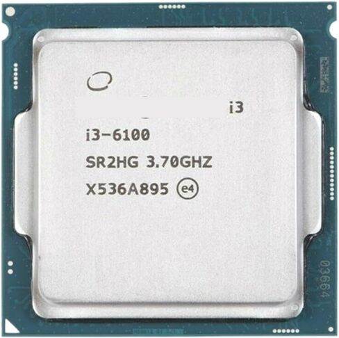 معالج I3 6100 3.7 جيجا هرتز 3M كاش مزدوج 51 وات وحدة المعالجة المركزية SR2HG LGA 1151 in Kuwait