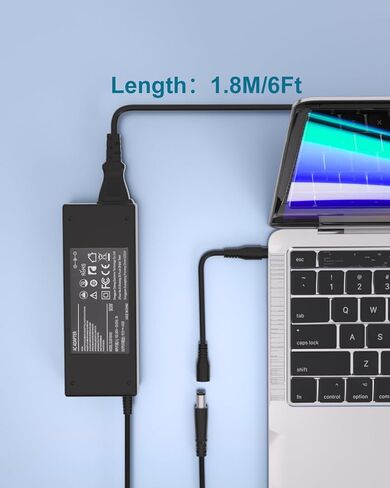 90W شاحن لديل OptiPlex مايكرو 7010 9020 7040 7050 7070 7080 5060 5070 5080 3046 3050 3070 3080 3090 قطعة محمول سلك إمداد الطاقة محول in Kuwait