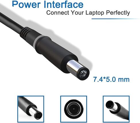 240W 19.5V 12.3A AC Power Adapter Charger Compatible with Dell Alienware M17 R1 R2 R3 R4 R5 M17X R2 R3 M18X Area-51m, Fit for Dell G5 G7 Gaming Laptop Replacement Power Supply in Kuwait
