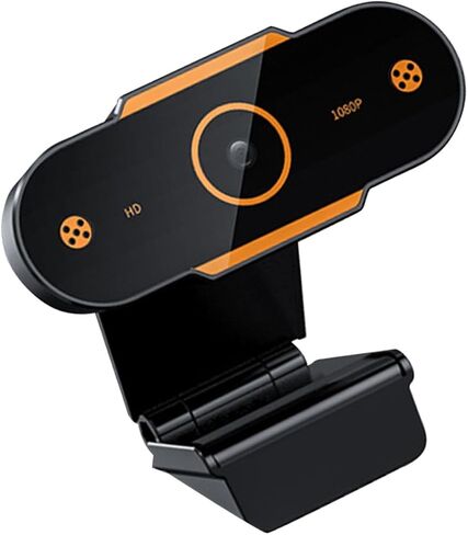 COHEALI 1080p USB Webcam with Microphone for Live Streaming and Online Classes, Plastic Laptop Camera with USB Power, High-Definition Computer Web Camera for Teaching and Video Calls in Kuwait