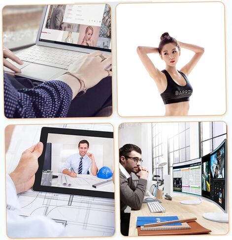 COHEALI 1080p USB Webcam with Microphone for Live Streaming and Online Classes, Plastic Laptop Camera with USB Power, High-Definition Computer Web Camera for Teaching and Video Calls in Kuwait