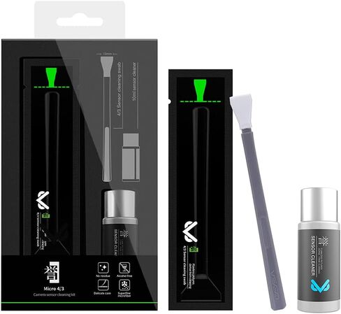 VSGO VS-S02-E APS-C Digital Camera Sensor Cleaning Kit Clean Swab × 10 with Sensor Cleaner Solution for Nikon Canon DSLR Cleaning in Saudi Arabia
