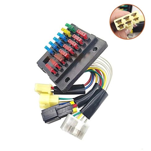 Excavator Fuse Box Assembly Wiring Harness for DH150/220/225/300/370-7-9 Part in Kuwait
