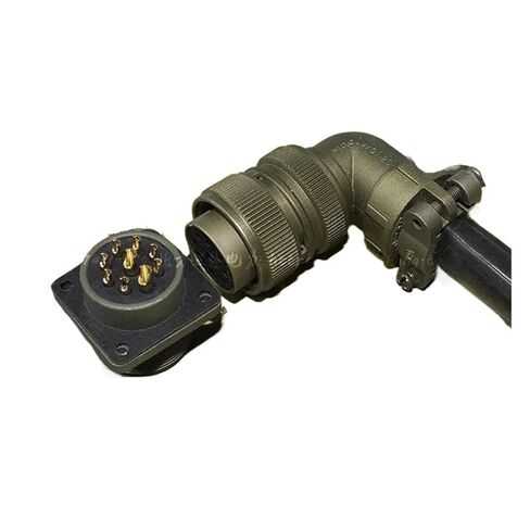 YHNNH 5015 Plug-in MS3106A MS3108A 20-16S MS3102A 20-16P 9-core 9Pin Waterproof Connector(MS3106A 20-16S) in Kuwait