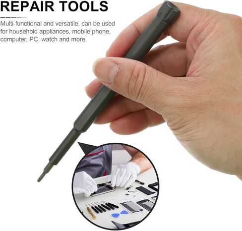 UKCOCO 48-in-1 Precision Electronics Repair Kit with Multi-function Screwdriver Set, Disassembly Tools for Laptop and Household Maintenance, Gray Hand Tool Kit for DIY Repair Tasks in Kuwait