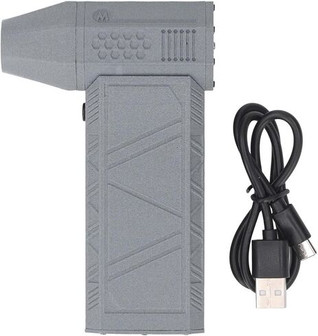 Generic Electric Air Duster, 130000 RPM Jet Dry Blower, Rechargeable Cordless Air Blower with 3 Adjustable Airflow Settings, Ideal for Cleaning Computer Keyboards, Cars & Home in Kuwait
