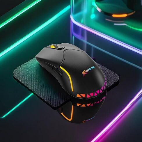 ماوس الألعاب Xtrike Me مع إضاءة RGB وتصميم مريح in Kuwait