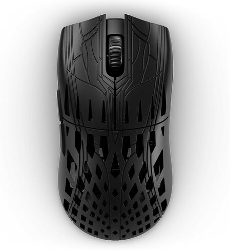 PWNAGE Trinity Wireless Gaming Mouse 8kHz - 39 Grams Ultralight Esports Pro Gamer Flawless Professional Custom Xero PAW3950 Optical Sensor 36,000 DPI - 8000Hz -100% PTFE Skates - Solid Side Black in Kuwait