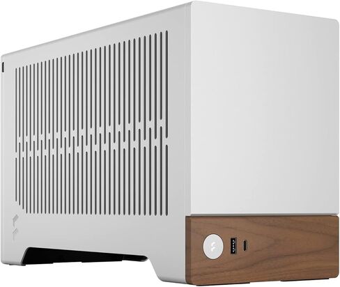 تصميم فركتال Terra Silver Mini ITX SFX Power متوافق مع حافظة الكمبيوتر باللون الفضي FD-C-TER1N-02 CS8274 in Kuwait