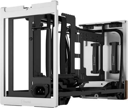 تصميم فركتال Terra Silver Mini ITX SFX Power متوافق مع حافظة الكمبيوتر باللون الفضي FD-C-TER1N-02 CS8274 in Kuwait