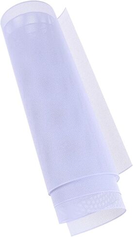 White Computer Mesh Case Fan Cooler PVC Dust Filter Case Dustproof Cover Chassis Dust Net Magnetic Strip 30 * 100cm in Kuwait