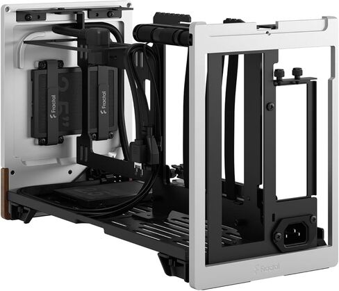 تصميم فركتال Terra Silver Mini ITX SFX Power متوافق مع حافظة الكمبيوتر باللون الفضي FD-C-TER1N-02 CS8274 in Kuwait