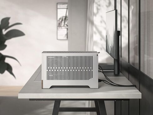 تصميم فركتال Terra Silver Mini ITX SFX Power متوافق مع حافظة الكمبيوتر باللون الفضي FD-C-TER1N-02 CS8274 in Kuwait