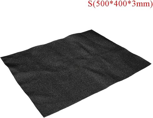 DIY 500 * 400 * 3mm/5mm Computer Mesh Sponge PC Case Fan Cooler Black Dust Filter Case Dustproof Cover Chassis Dust Cover 40PPI(Small) in Kuwait