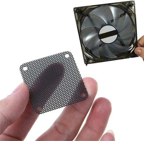 40 مللي متر بولي كلوريد الفينيل مروحة مرشح الغبار PC الغبار حالة Cuttable شبكة الكمبيوتر غطاء حماية للمنزل هيكل الكمبيوتر مروحة الغبار الملحقات (5 قطعة) in Kuwait