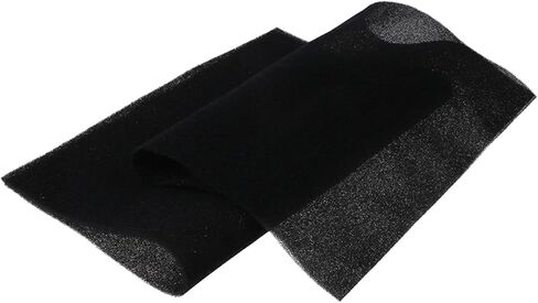 DIY 500 * 400 * 3mm/5mm Computer Mesh Sponge PC Case Fan Cooler Black Dust Filter Case Dustproof Cover Chassis Dust Cover 40PPI(Large) in Kuwait