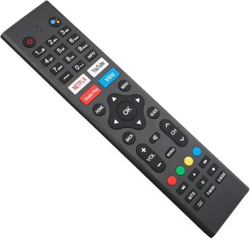 Allimity 280401010470 جهاز تحكم عن بعد صوتي بديل مناسب للتلفزيون الذكي Scepter 4K A322BV-SRC A328BV-SRC A438BV-F A435BV-FSRC A518CV-UMC A558CV-U A650CV-UMC A550CV-UMC A658CV-U A558CV-UMC A515CV-UMC in Kuwait