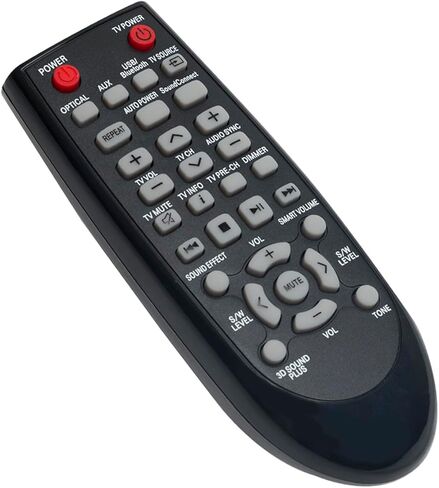 بدلات التحكم عن بعد لشريط الصوت لمكبر الصوت سامسونج HW-H550 HW-H550/ZA HW-E551 HW-E551/ZA HW-H551/ZA HW-H551 HW-E450/ZA HWE551 HWE551/ZA HWH551/ZA AH59-02612B (AH59-02612A) in Kuwait