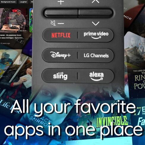 OEM Original MR25GA Magic Remote for 2025 LG OLED Smart TVs – C5, B5, G5, M5 Series – Voice Control, Pointer, Alexa Shortcut, Accessibility & AI Features in Kuwait